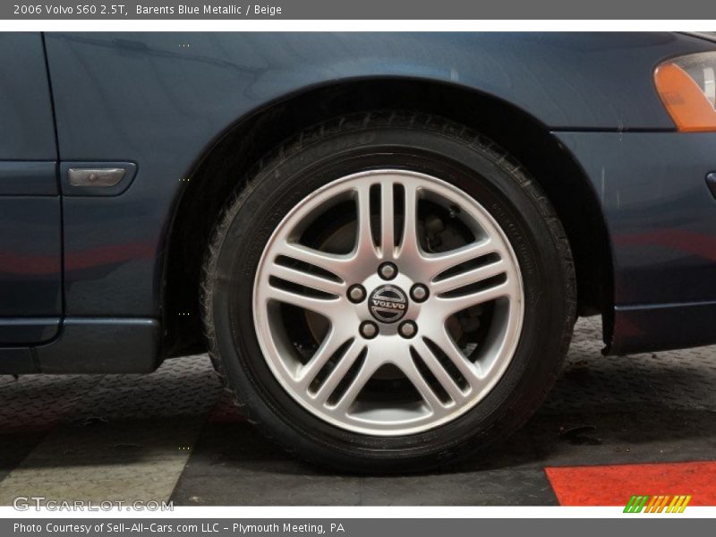 Barents Blue Metallic / Beige 2006 Volvo S60 2.5T