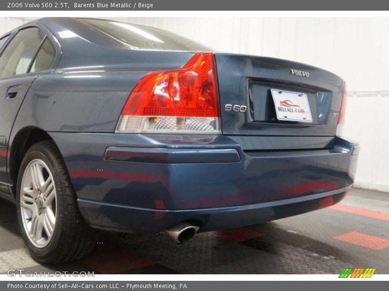 Barents Blue Metallic / Beige 2006 Volvo S60 2.5T