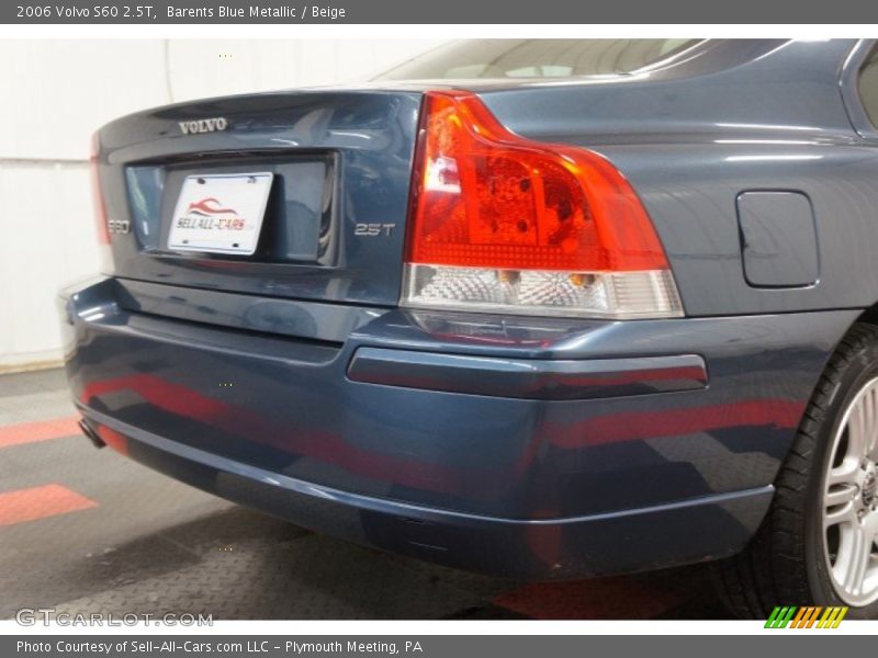 Barents Blue Metallic / Beige 2006 Volvo S60 2.5T