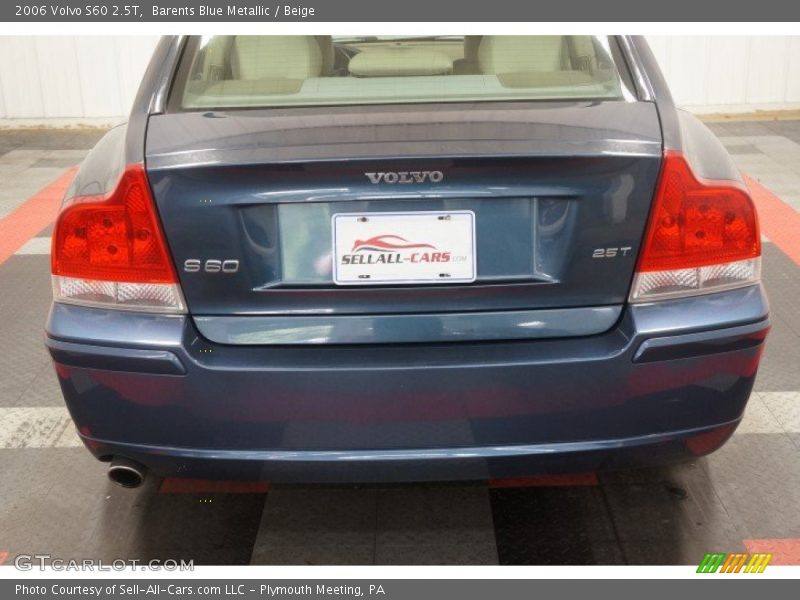 Barents Blue Metallic / Beige 2006 Volvo S60 2.5T