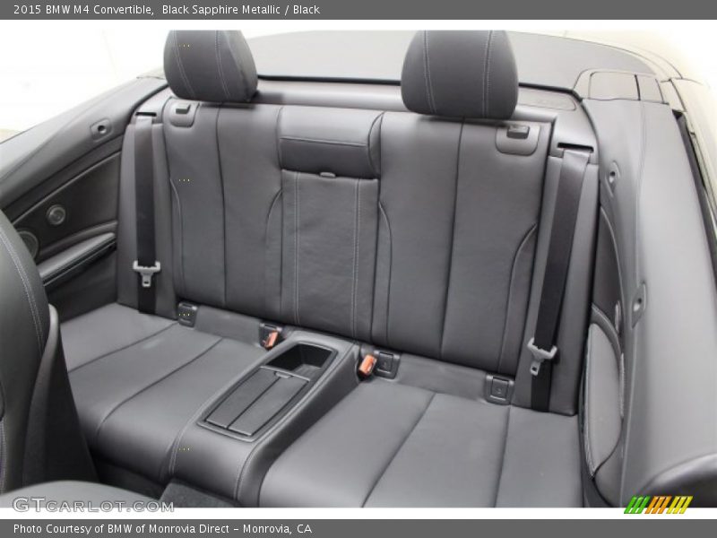 Black Sapphire Metallic / Black 2015 BMW M4 Convertible