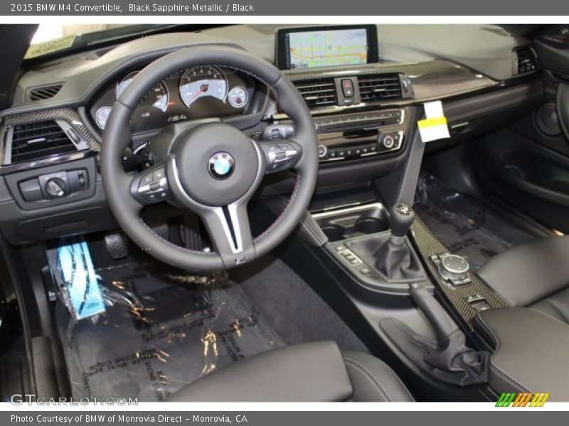 Black Sapphire Metallic / Black 2015 BMW M4 Convertible