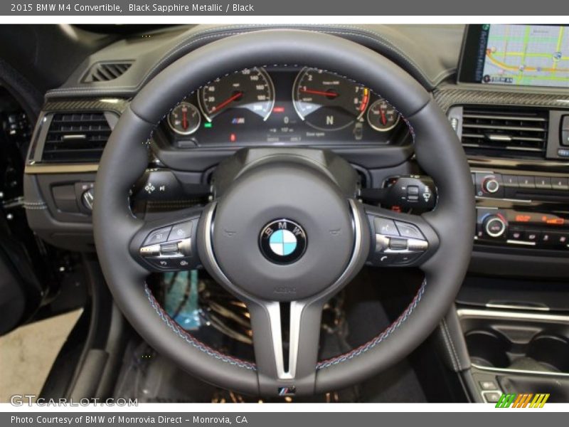 Black Sapphire Metallic / Black 2015 BMW M4 Convertible