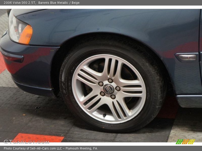 Barents Blue Metallic / Beige 2006 Volvo S60 2.5T