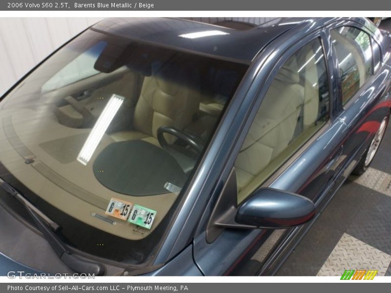 Barents Blue Metallic / Beige 2006 Volvo S60 2.5T