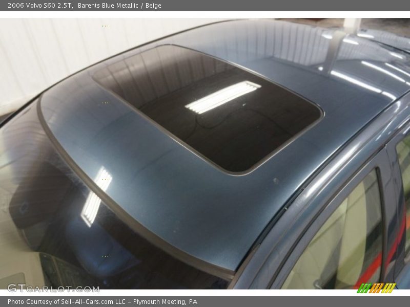 Barents Blue Metallic / Beige 2006 Volvo S60 2.5T