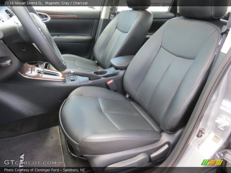 Magnetic Gray / Charcoal 2014 Nissan Sentra SL