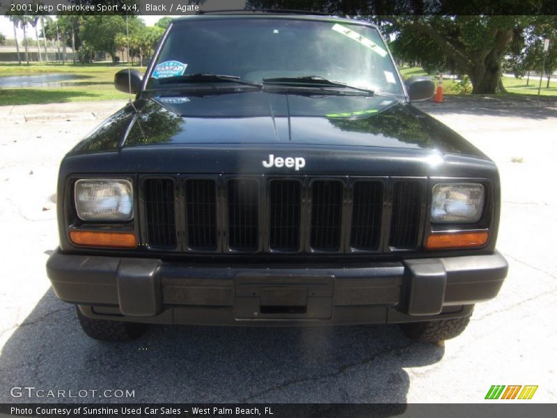 Black / Agate 2001 Jeep Cherokee Sport 4x4