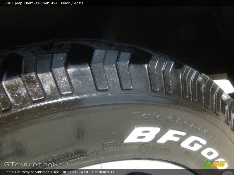 Black / Agate 2001 Jeep Cherokee Sport 4x4