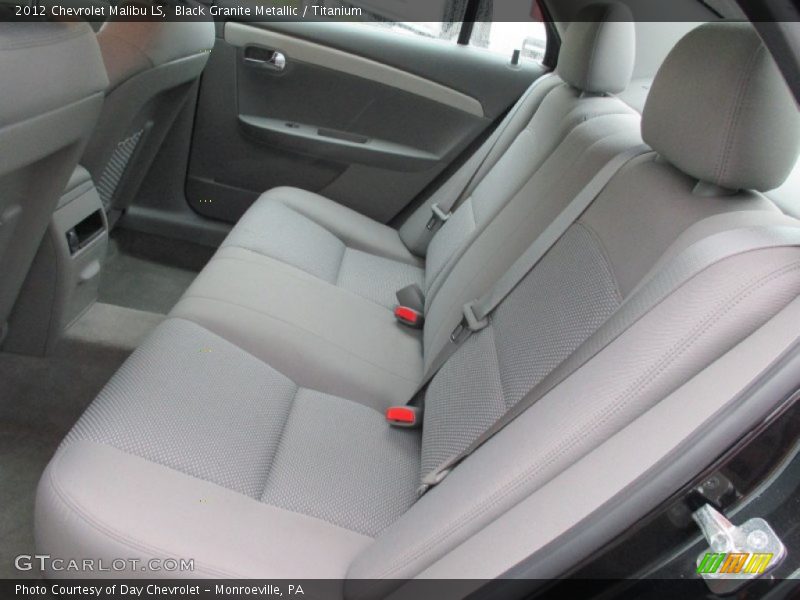 Black Granite Metallic / Titanium 2012 Chevrolet Malibu LS