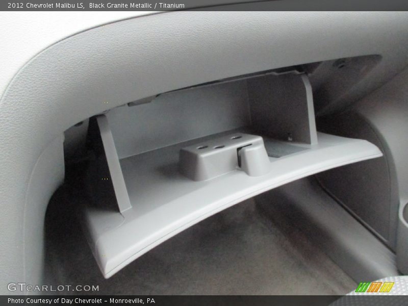 Black Granite Metallic / Titanium 2012 Chevrolet Malibu LS