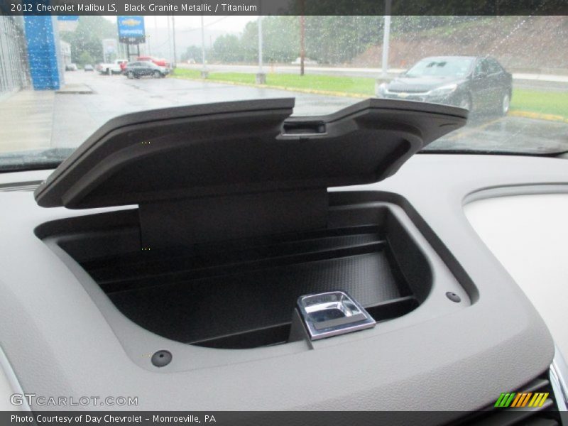 Black Granite Metallic / Titanium 2012 Chevrolet Malibu LS