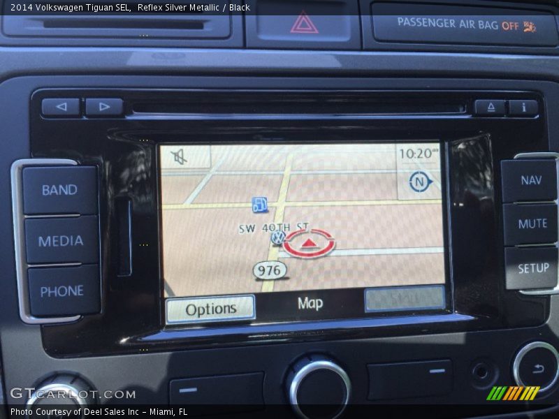 Reflex Silver Metallic / Black 2014 Volkswagen Tiguan SEL