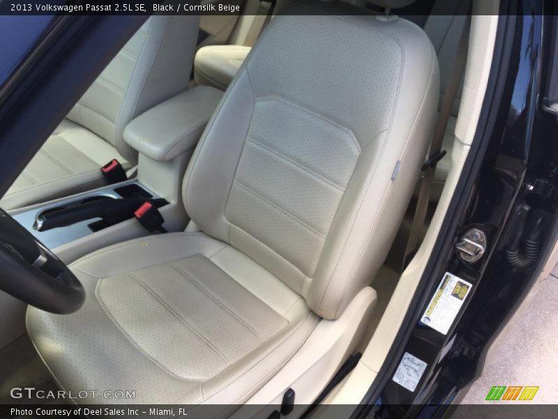 Black / Cornsilk Beige 2013 Volkswagen Passat 2.5L SE