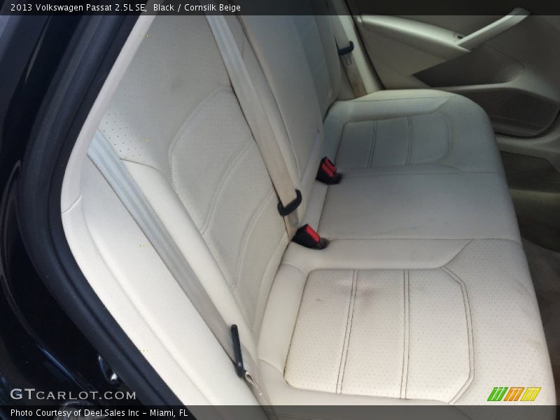 Black / Cornsilk Beige 2013 Volkswagen Passat 2.5L SE