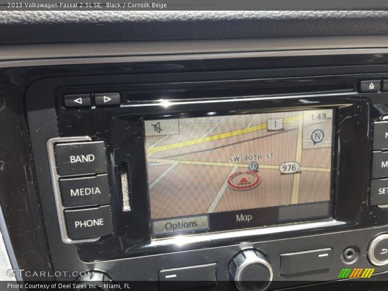 Black / Cornsilk Beige 2013 Volkswagen Passat 2.5L SE