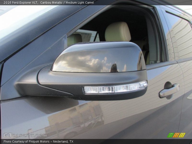 Caribou Metallic / Medium Light Camel 2016 Ford Explorer XLT