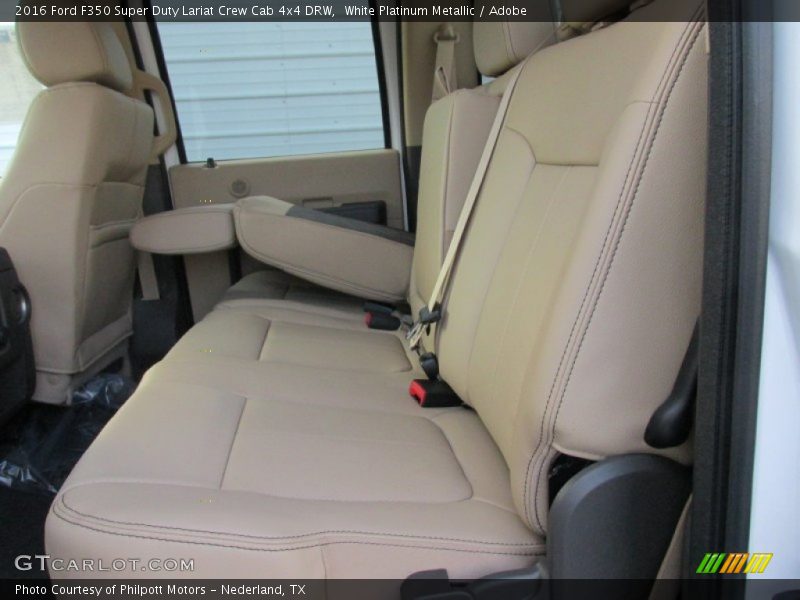 Rear Seat of 2016 F350 Super Duty Lariat Crew Cab 4x4 DRW