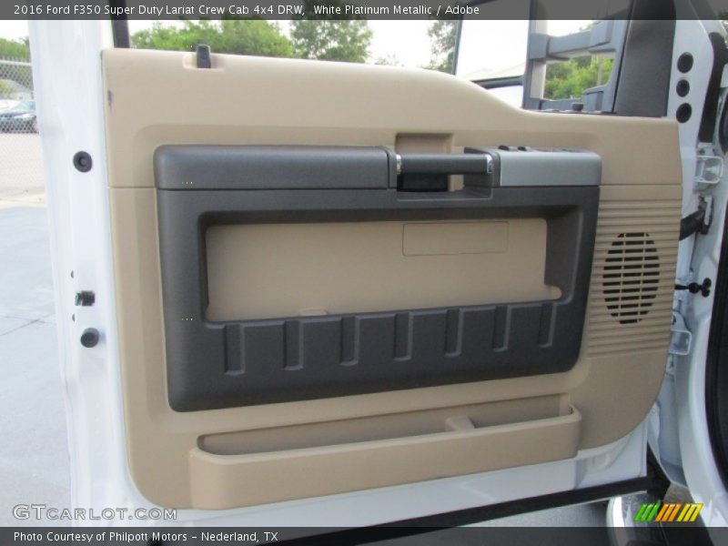 Door Panel of 2016 F350 Super Duty Lariat Crew Cab 4x4 DRW