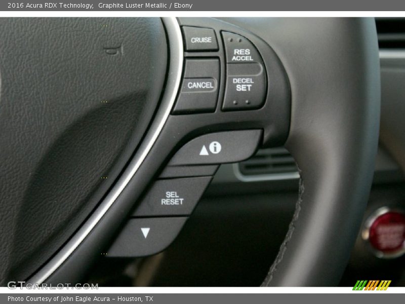 Graphite Luster Metallic / Ebony 2016 Acura RDX Technology
