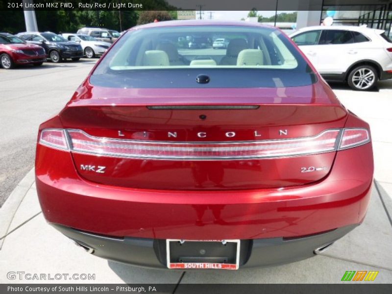 Ruby Red / Light Dune 2014 Lincoln MKZ FWD