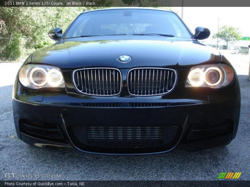 Jet Black / Black 2011 BMW 1 Series 135i Coupe