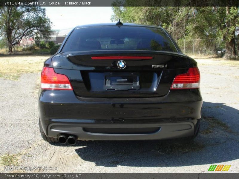 Jet Black / Black 2011 BMW 1 Series 135i Coupe