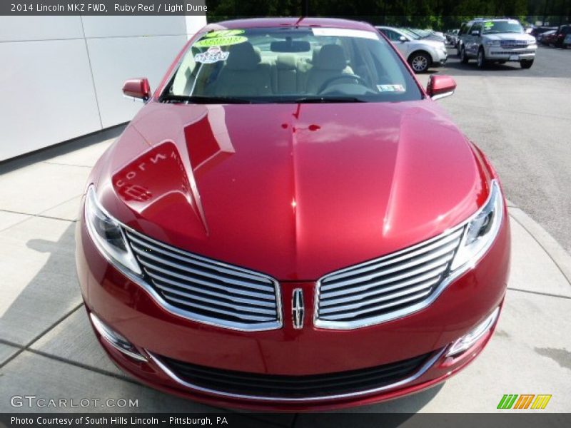 Ruby Red / Light Dune 2014 Lincoln MKZ FWD