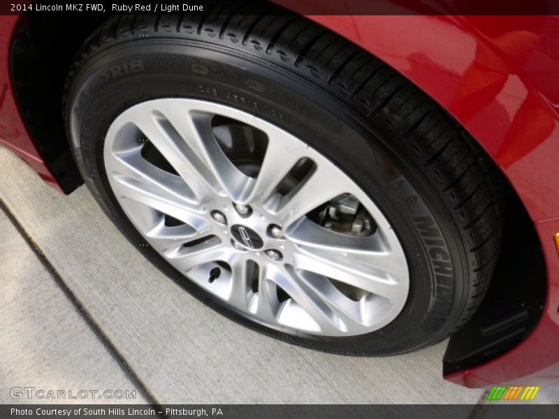 Ruby Red / Light Dune 2014 Lincoln MKZ FWD