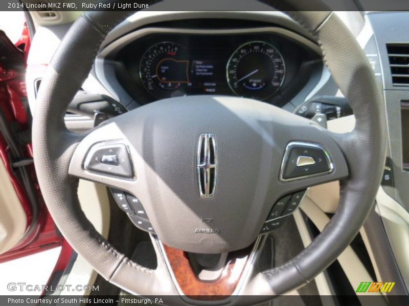 Ruby Red / Light Dune 2014 Lincoln MKZ FWD