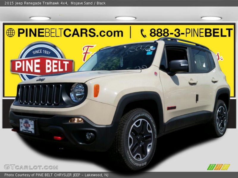 Mojave Sand / Black 2015 Jeep Renegade Trailhawk 4x4