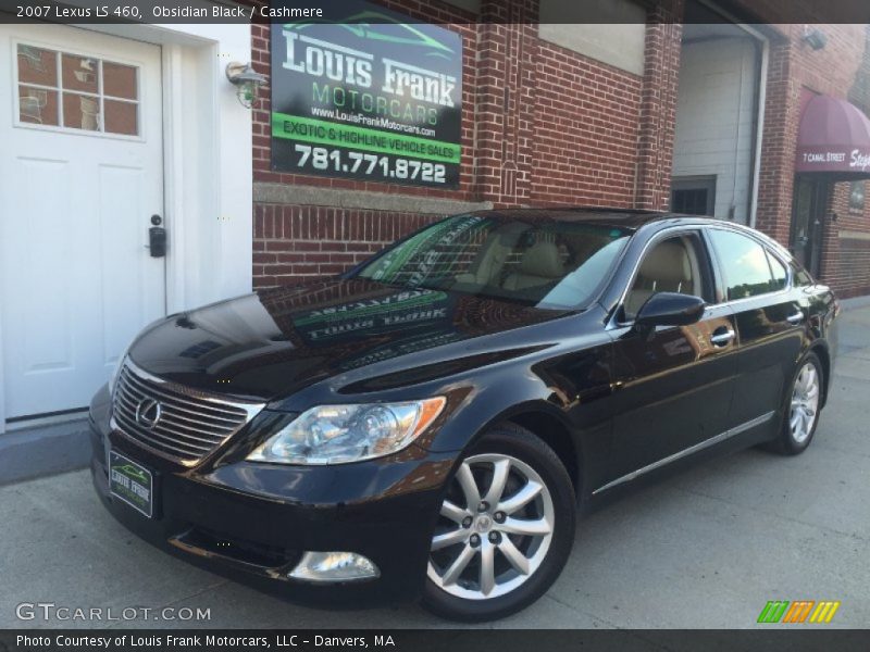 Obsidian Black / Cashmere 2007 Lexus LS 460