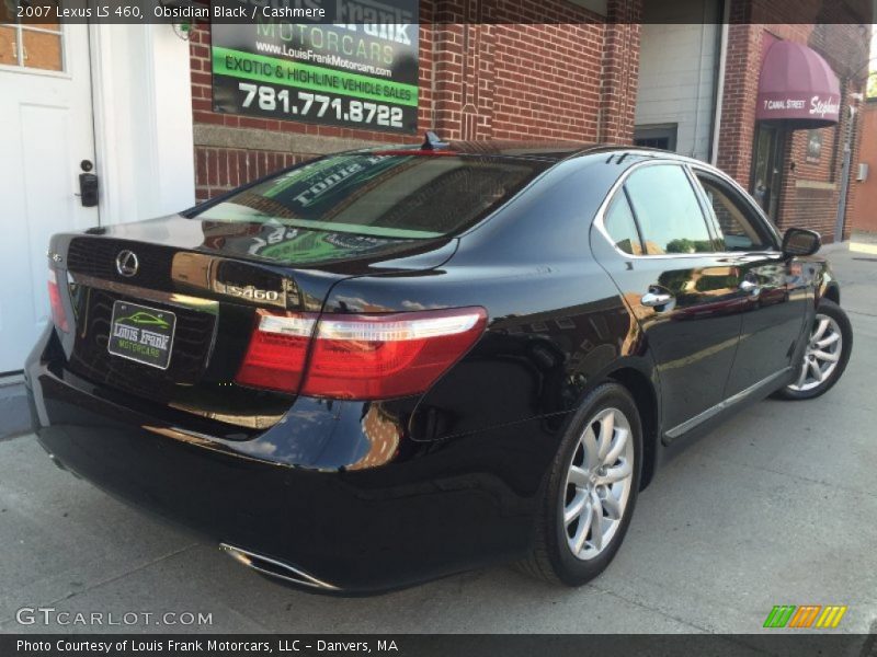 Obsidian Black / Cashmere 2007 Lexus LS 460