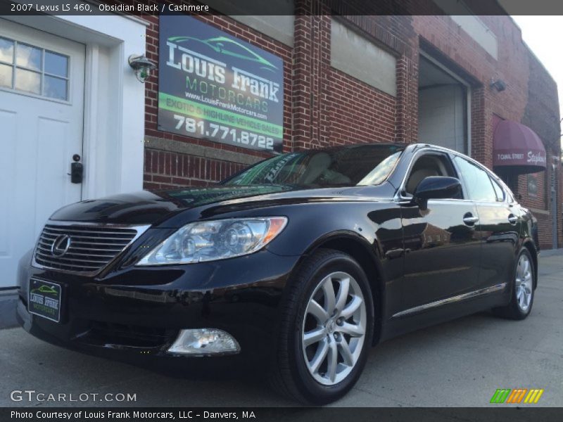 Obsidian Black / Cashmere 2007 Lexus LS 460