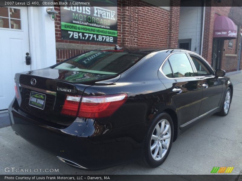 Obsidian Black / Cashmere 2007 Lexus LS 460