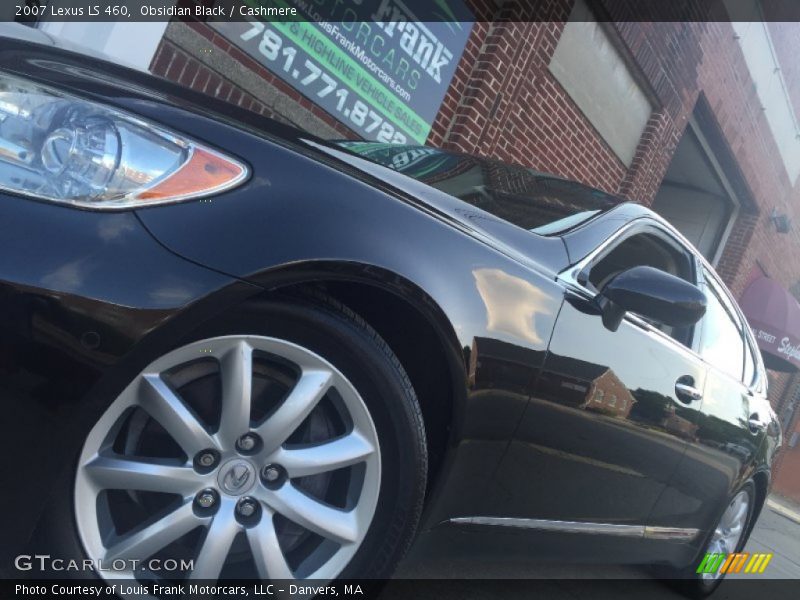 Obsidian Black / Cashmere 2007 Lexus LS 460