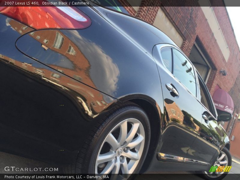 Obsidian Black / Cashmere 2007 Lexus LS 460