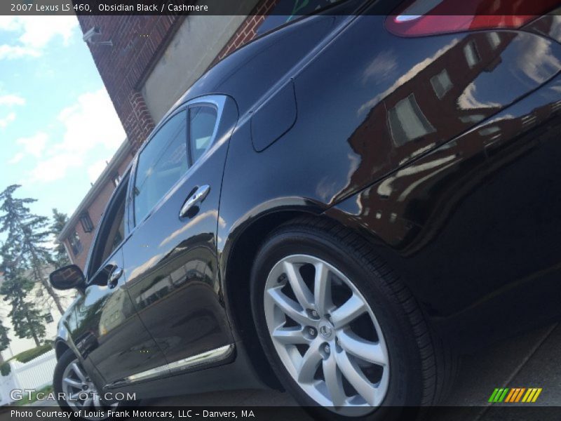 Obsidian Black / Cashmere 2007 Lexus LS 460