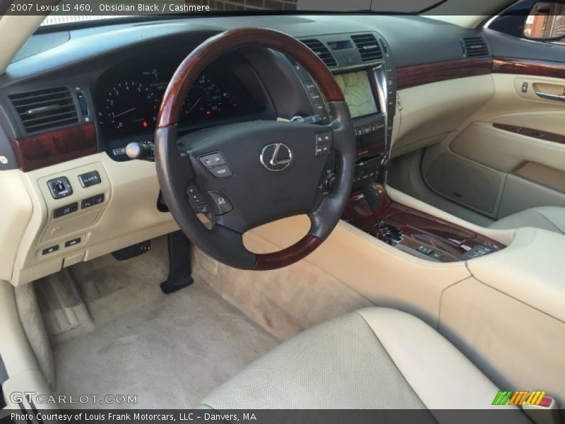 Obsidian Black / Cashmere 2007 Lexus LS 460