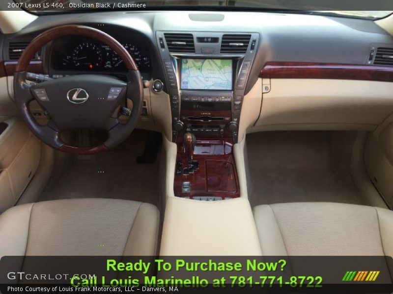 Obsidian Black / Cashmere 2007 Lexus LS 460