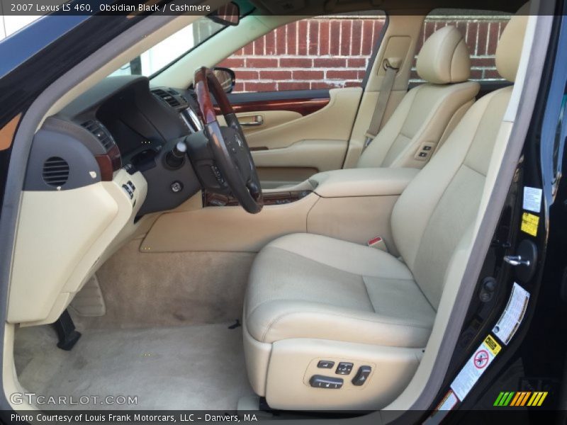 Obsidian Black / Cashmere 2007 Lexus LS 460