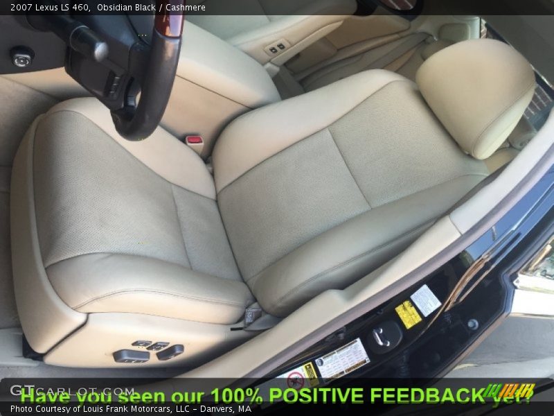 Obsidian Black / Cashmere 2007 Lexus LS 460