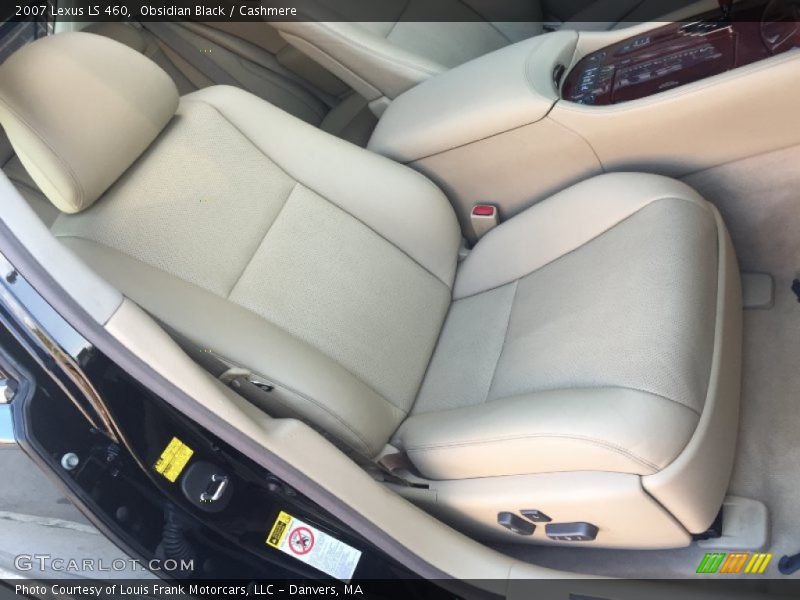 Obsidian Black / Cashmere 2007 Lexus LS 460