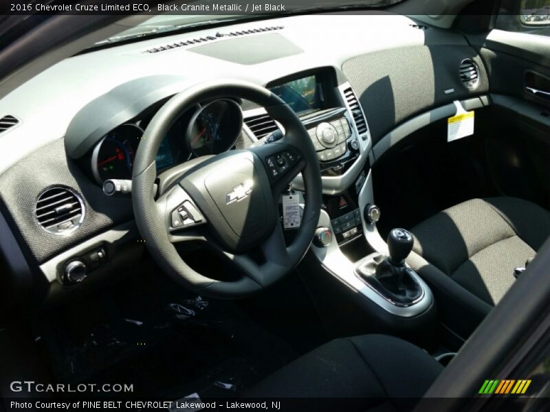 Black Granite Metallic / Jet Black 2016 Chevrolet Cruze Limited ECO