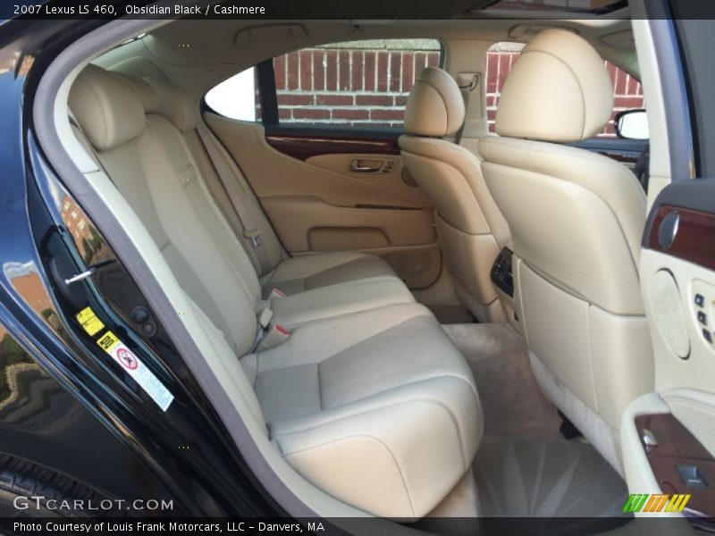 Obsidian Black / Cashmere 2007 Lexus LS 460