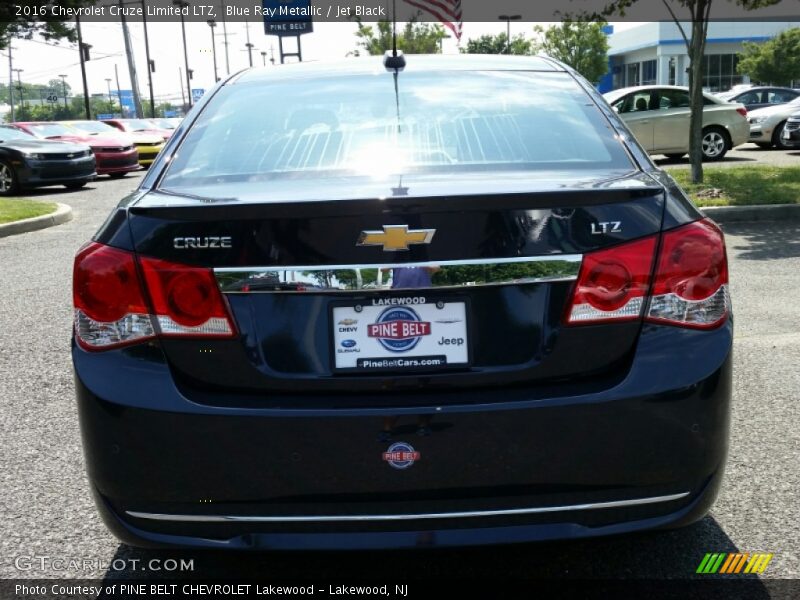 Blue Ray Metallic / Jet Black 2016 Chevrolet Cruze Limited LTZ