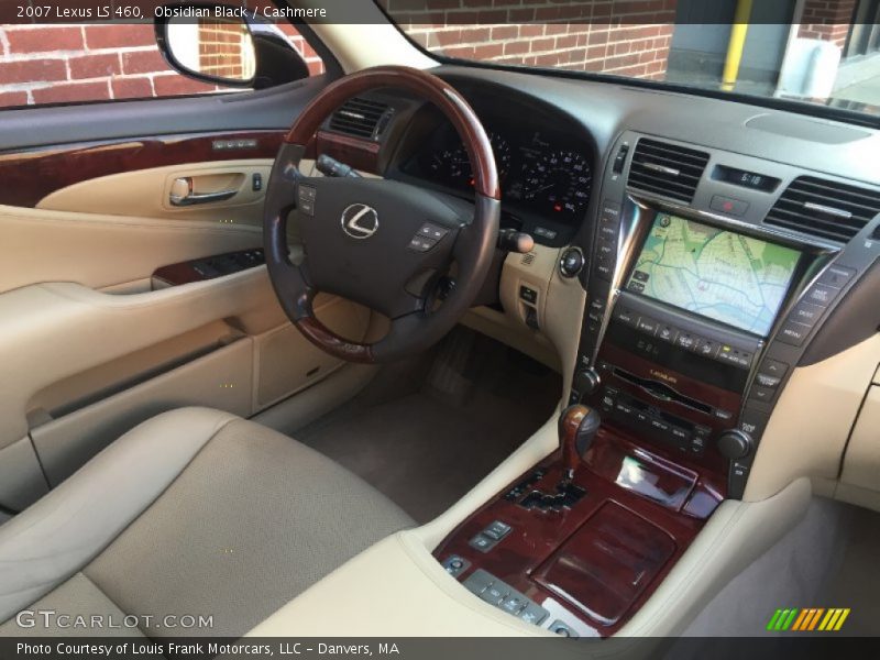 Obsidian Black / Cashmere 2007 Lexus LS 460