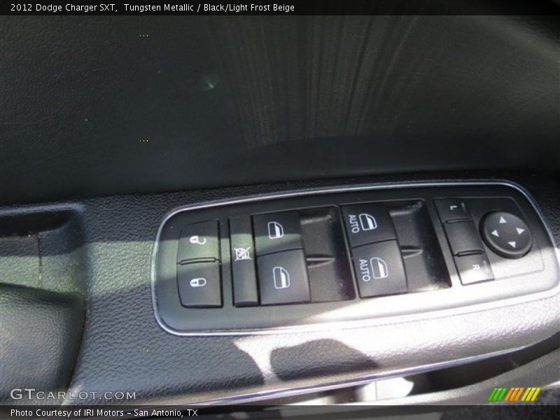 Tungsten Metallic / Black/Light Frost Beige 2012 Dodge Charger SXT