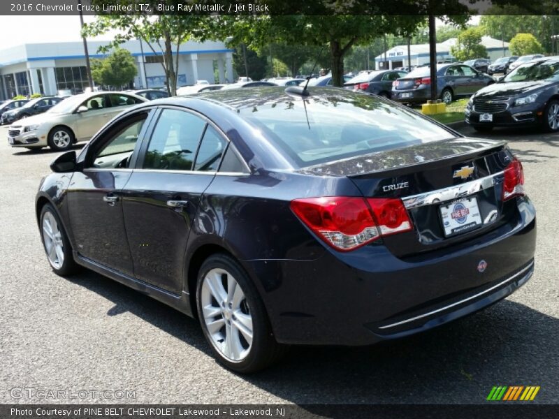 Blue Ray Metallic / Jet Black 2016 Chevrolet Cruze Limited LTZ