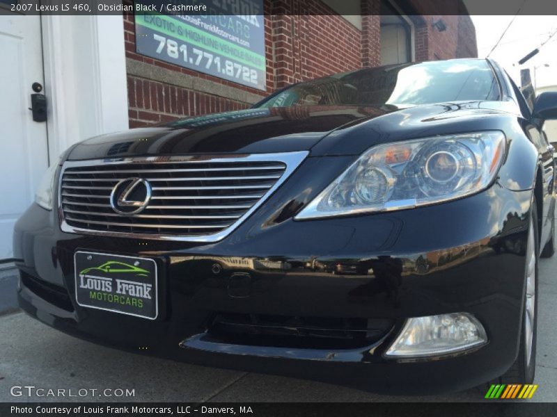 Obsidian Black / Cashmere 2007 Lexus LS 460